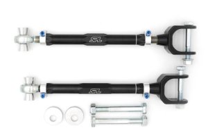 Cadillac ATS-V Control Arms - Rear Upper - SPL Parts - Adjustable with Eccentric Lockout - Blue Anodized - `13-`19 Cadillac ATS-V Control Arms - Rear Upper - SPL Parts - Adjustable with Eccentric Lockout - Blue Anodized - `13-`19